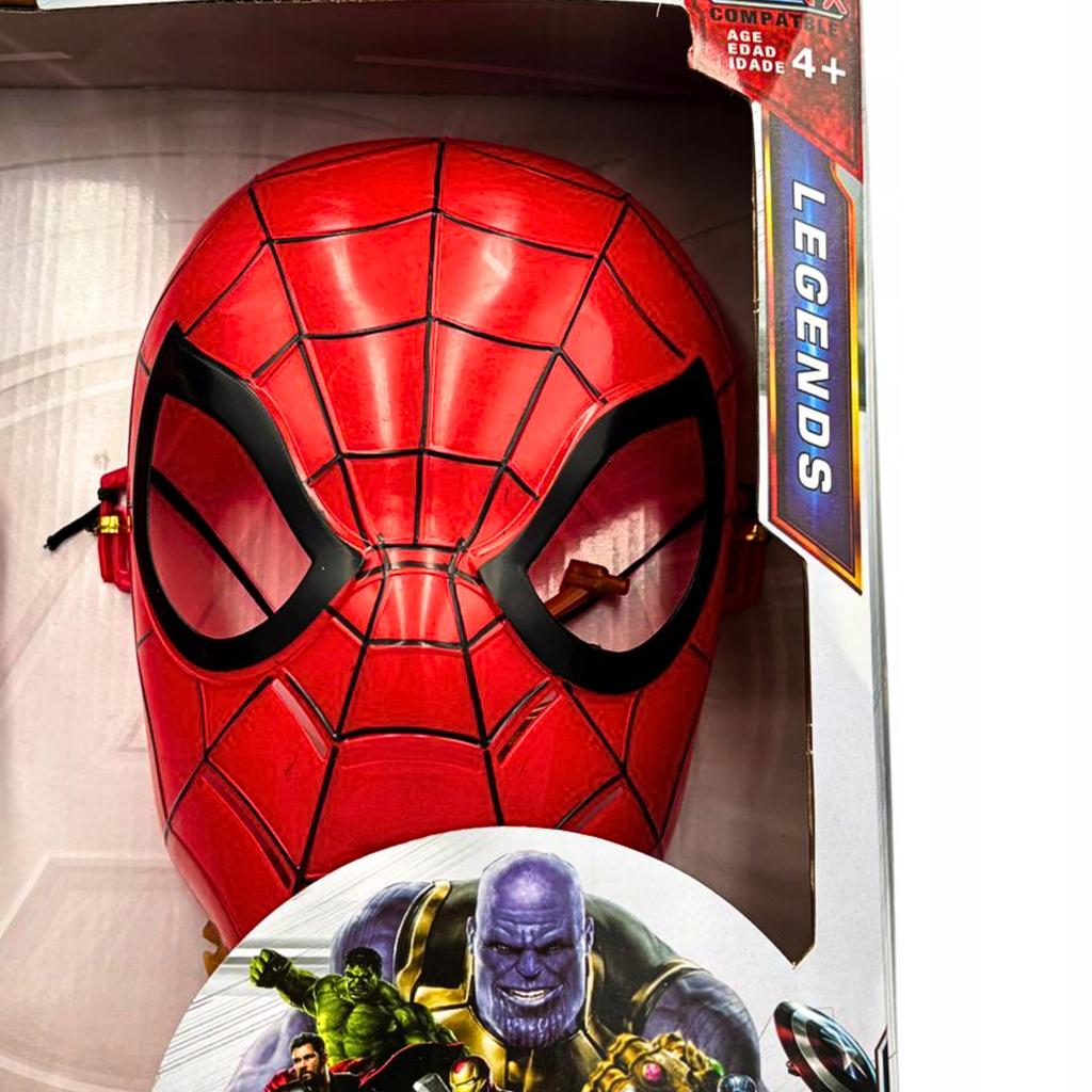 Spiderman Figure Set With Mask Kids Toy Marvel + 3D Mask