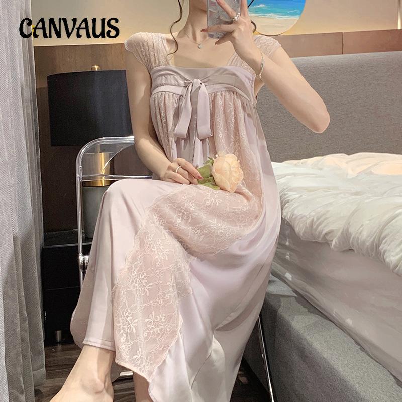 Ночная рубашка женская тонкая сетка сексуальная весна и лето ночная рубашка домашняя французская придворная
