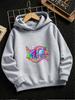 Friendly King Gristle Trolls Zip Up Hoodie Kids Summer Cute Crewneck Casual 3-14 Years