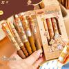 5pcs INS Erasable Pens 0.5mm Neutral Pen Cartoon Erasable Gel Pen  Writing Supplies