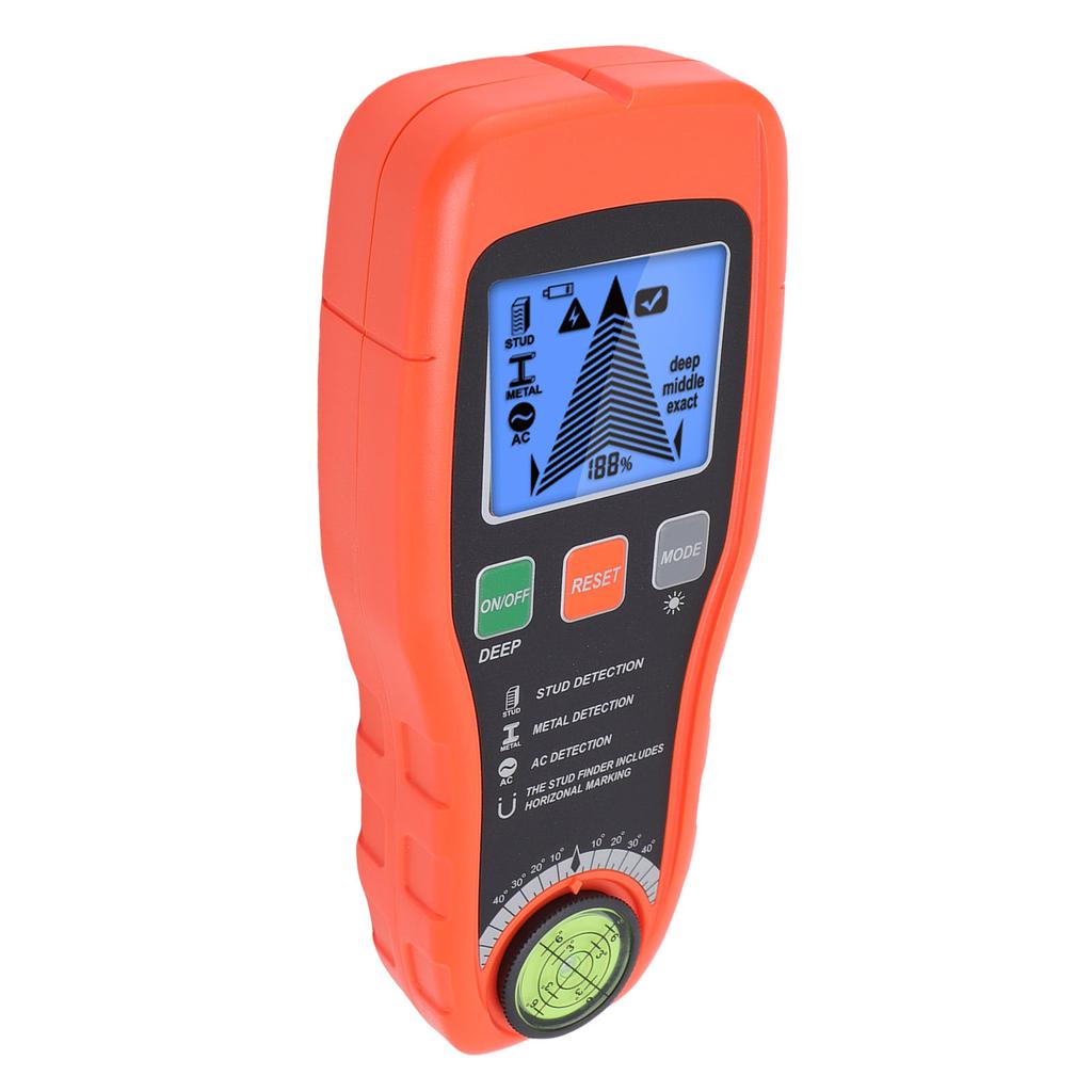 Stud Finder Wall Scanner LCD Display Handheld Portable Wall Wood Metal Stud Detector for Wood AC