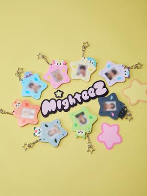 ATEEZ Mighteez Wonder Room официальный держатель для фото-карточек ID, брелок | Коллекционные товары K-POP