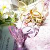 Multiple Color Crystal Butterfly Figurines Super Winkling Clear Crystal Flying Butterfly Collectible Vivid Home Decor