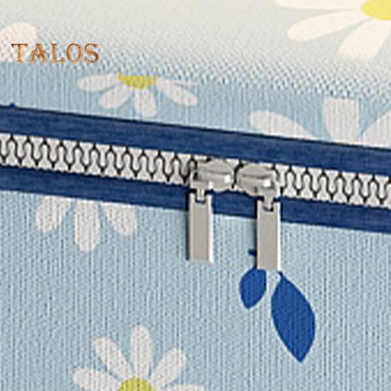 Сумка для хранения одеял, органайзер для одежды, игрушек с ручкой, застежка-молния, водонепроницаемый большой вместительный многоразовый контейнер для одежды из одеяла