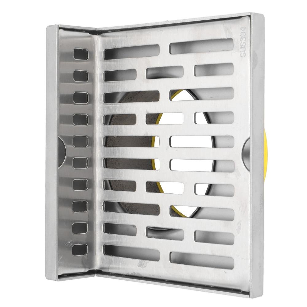 Right Angle Design Corner Floor Drain 304 Stainless Steel Wall Corner Drain Laundry Room