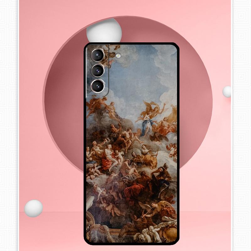 Чехол Renaissance Art Paint для Samsung Galaxy S22 S23 S24 Ultra Note 20 10 S8 S9 S10 Plus S21 S20 FE, мягкий чехол