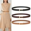 Luxury Design Leather Belt Women Trendy Waistband Waist Decoration Trouser Dress Belts
