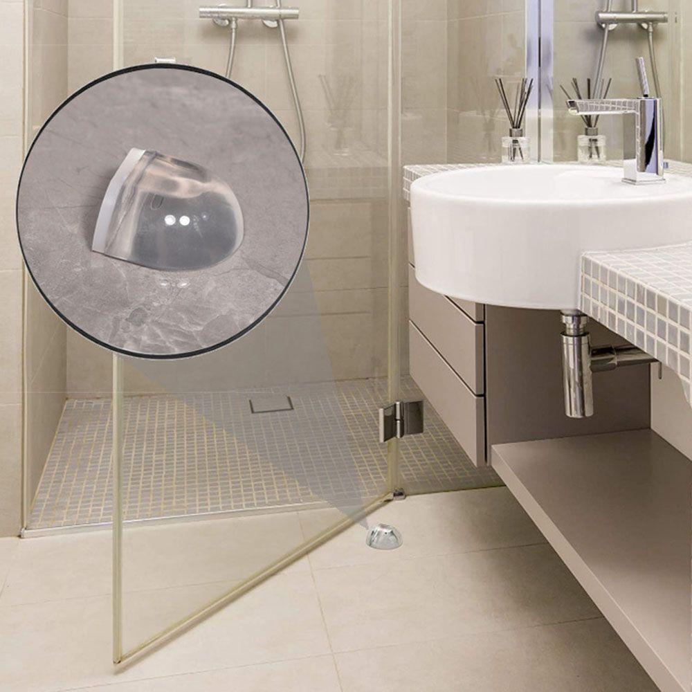 Скрытый Противоударный Сильная Присоска Прозрачный Напольный Держатель Упор для Двери Настенные Протекторы Стопор для Двери