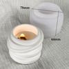 Круглая форма для цветочного горшка из гипса DIY Бетонный цементный подсвечник Силиконовые формы Эпоксидная смола Контейнер для хранения Форма для поделок Домашний декор