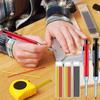 1Set Built-in Sharpener Mechanical Pencil 2.8mm Solid Carpenter Pencil  Woodworking Construction