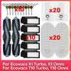 Совместимость для ( Ecovacs X1 Turbo, X1 Omni, T10 Turbo, T10 Omni ) Основная Боковая Щетка Фильтр Швабра Мешок для Пыли Аксессуар для Роботов-пылесосов