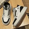 Мужская обувь Осенний тренд Студенческая повседневная обувь на доске Спортивная обувь на платформе для увеличения роста Белая обувь Tide