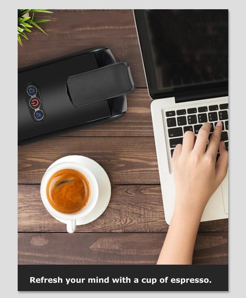 HiBREW H1A 220V Multifunctional Coffee Machine Espresso Cold and Hot Extraction Compatible Multi-capsule Small