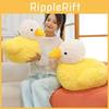Plush Duck Yellow Toy With Short Plush Fabric Perfect For Kids And Collectors