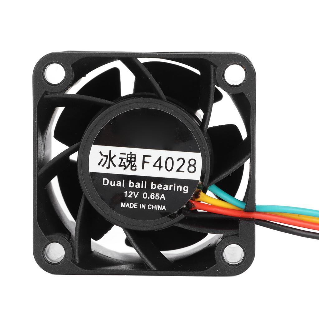PC Case Fans 16000RPM Two Ball Bearing Low Noise Powerful Heat Dissipation Wide Application 12 Volt Fan for Computer Car