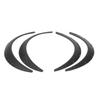 4pcs Wheel Eyebrow Mud Guard Protector Flexible PP Widened Wheel Arches Lips Universal for Car