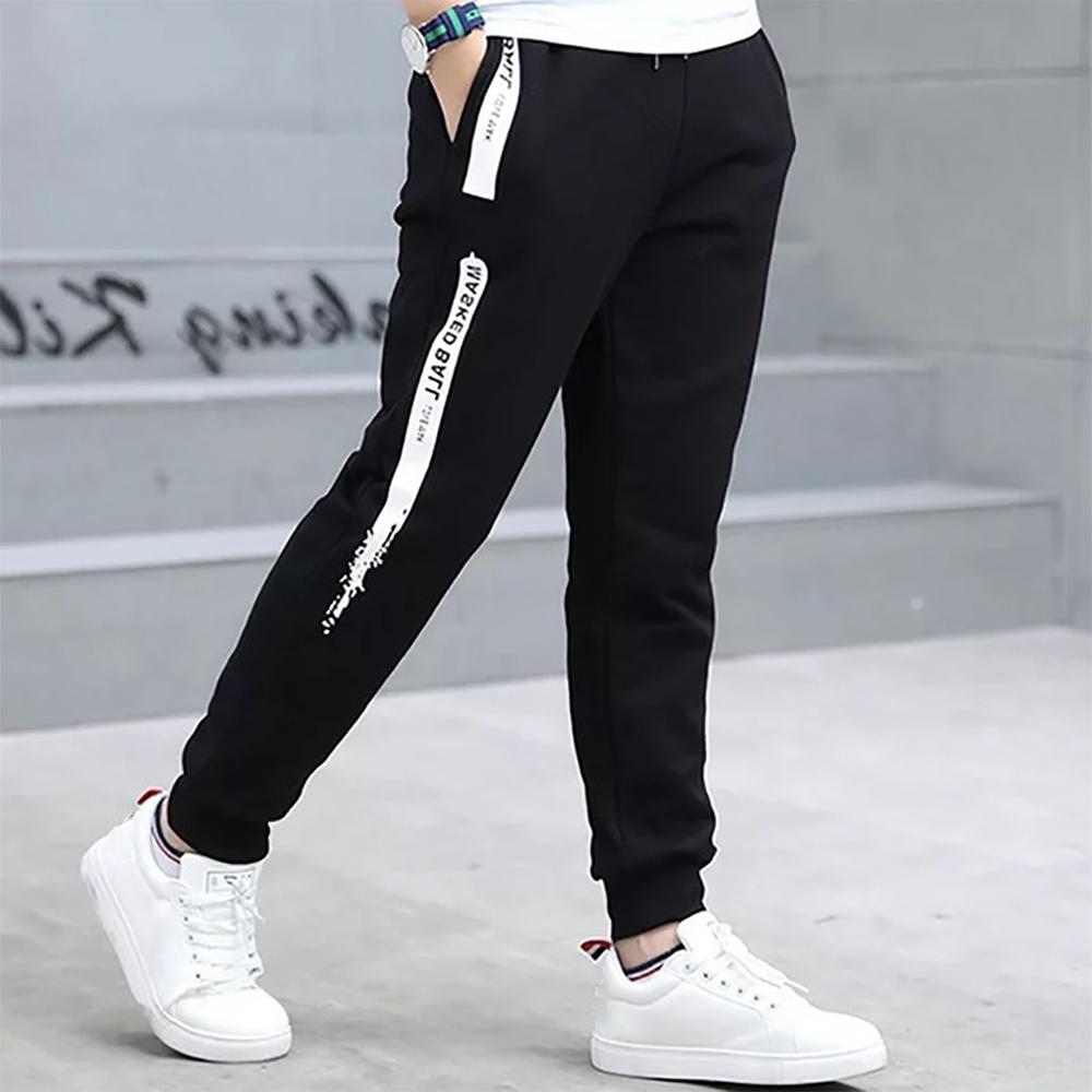 Boys Striped Sweatpants Kids Summer Sports Trousers Casual Harem Pants