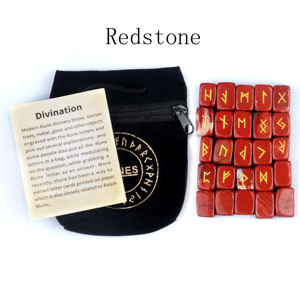 25 шт./компл. натуральный кристалл агата руны каменные украшения декоративные, кусок драгоценного камня с гравировкой букв аксессуар, амулет гадание ювелирный декор 18x12 мм