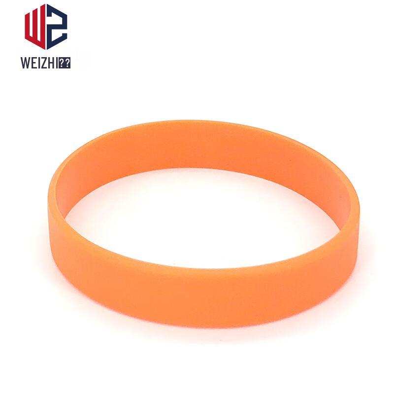 Weizhi Однотонный силиконовый спортивный браслет