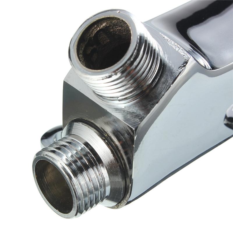 Новый Лабораторный Смеситель для Раковины в Ванной Медный Ножной Педальный Латунный Смеситель для Раковины Водопроводный Кран Краны Одинарный Холодный Водопроводный Кран