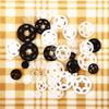 Transparent Invisible Crafts DIY ABS Fastener Button Stud Sewing Accessories Plastic Snap