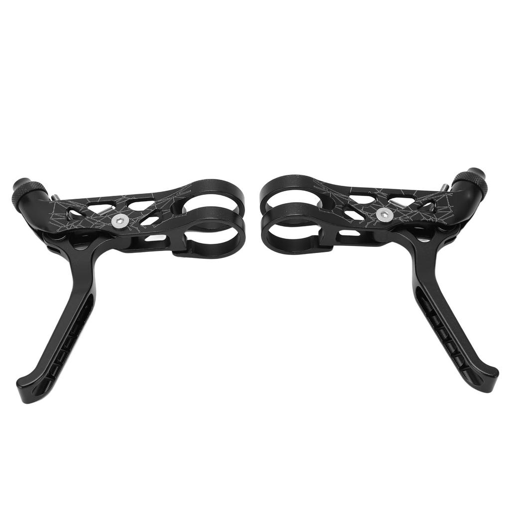 MEIJUN 1 пара тормозных ручек для велосипеда из алюминиевого сплава, велосипедные тормозные ручки для Brompton 3sixty, горного велосипеда, черные