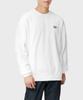 DICKIES French Terry Relaxed Small Embroidered Logo Crewneck White