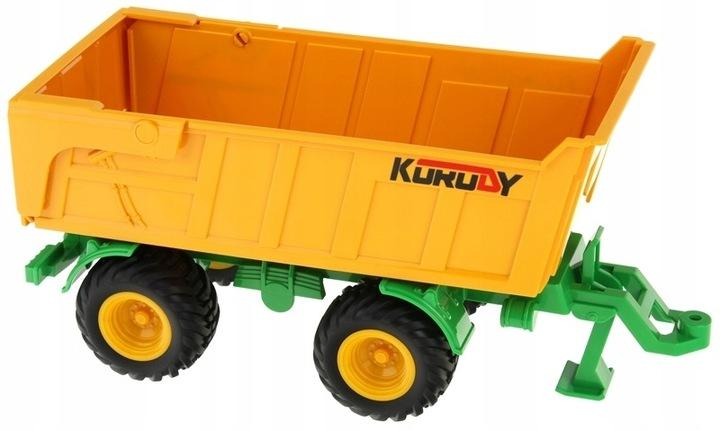 Traktor Pojazd Maszyna Rolniczy Z Przyczepą Zdalnie Sterowany Rc Pilot