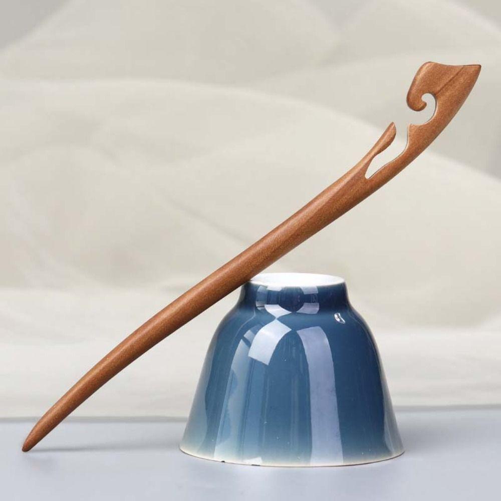 Ethnic Style Wooden Hair Stick Tassel Hanfu Hairpin Retro   For Girl