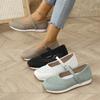 Fashion Hollow Breathable Retro Design Casual Single Shoes for Women Spring 2025 New Shallow Mouth Comfortable Soft Soled Fashion Pumps