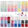 Nail Mini Flower Pearl Steel Balls Decoration Mixed Multicolour Various Size Resin Nail Charm Nail Art Enthusiasts High Quality