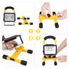Portable Rechargeable Floodlight Waterproof Spotlight Battery Powered Searchlight Outdoor Work Lamp Camping Lantern