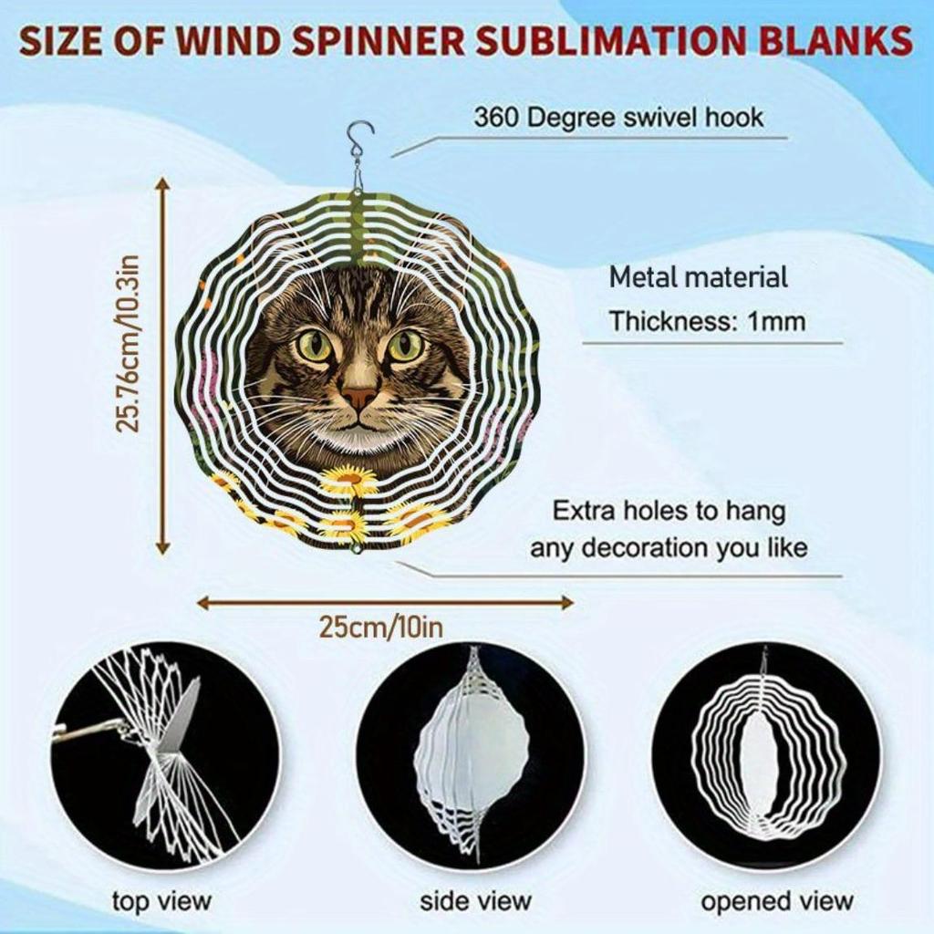 Металлический колокольчик ветра, садовый декор, дизайн енота, яркие цвета, не требует батареек, для патио, дома, для улицы, декоративный подарок