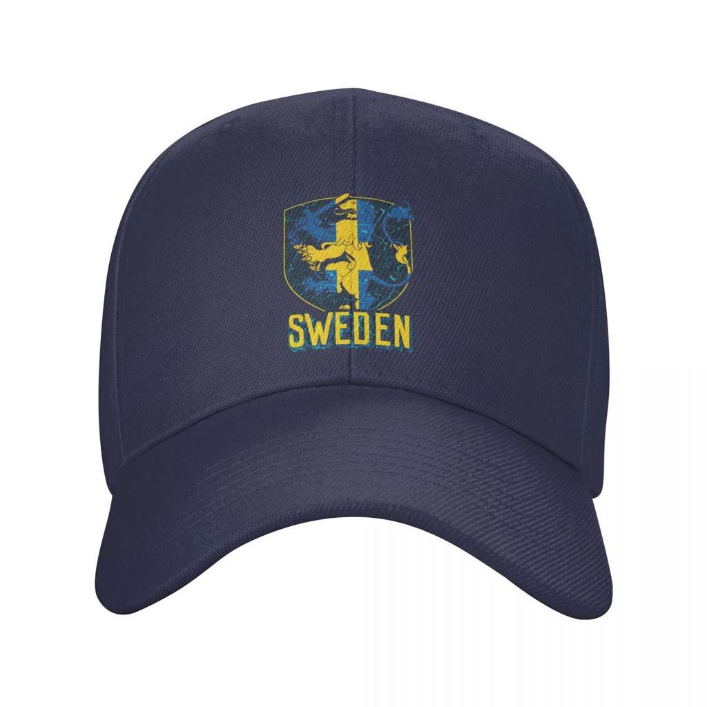 Personalized Coat Of Arms Sweden Baseball Cap Women Unisex Adjustable Swedes Flag Proud Dad Hat Outdoor