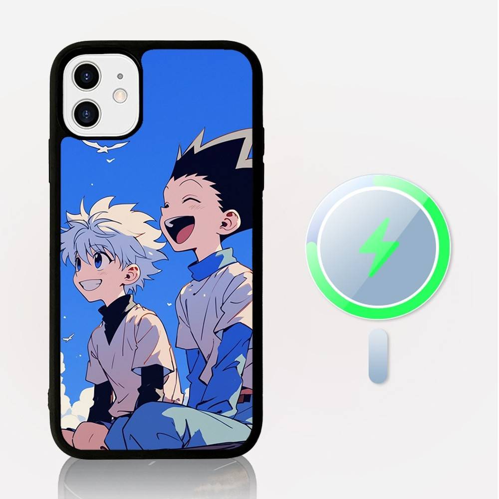 Классический Популярный Аниме H-Hunter X H-Hunter Игровой Чехол для Телефона Магнитный Чехол Для IPhone 16 14 13 12 11 15 Pro Max Plus Для Magsafe