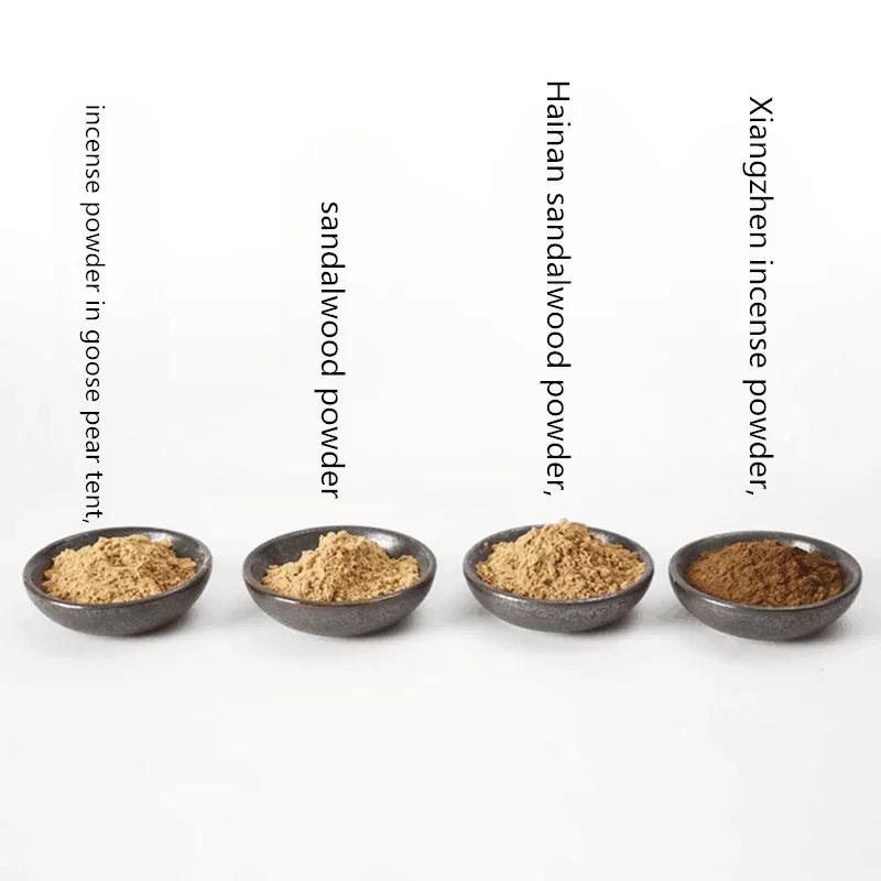 1000 г Натуральный Порошок Благовоний Гусиная Груша Османтус Жасмин Сандаловое Дерево Агиловое Дерево Дом Чайная Комната Печать для Благовоний Материал для Ароматизации