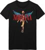 Футболка Nirvana Utero Ангельский Логотип Группы Официальная Мужская Черная Размер XXXXL