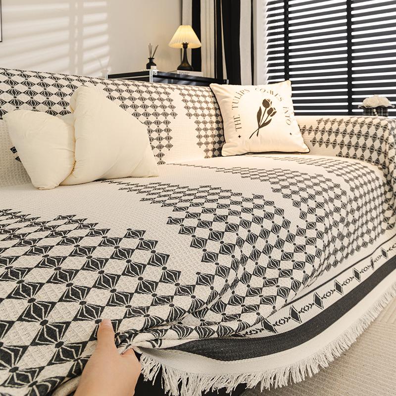 Printed High-Grade INS Nordic Sofa Towel Full Covered All-Inclusive Sofa Cushion Sofa Cover Cloth Sofa Cover