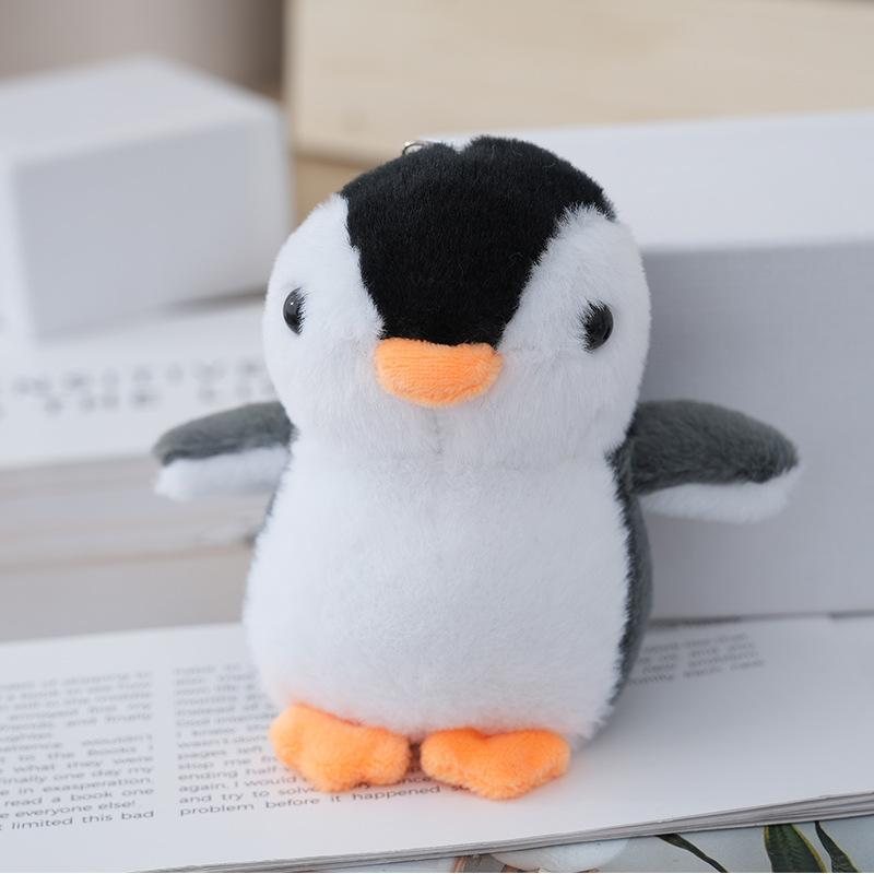 Penguin Plush Keychain Adorable Stuffed Animal Highquality Fluffy Toy Decoration For