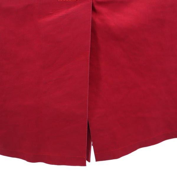 Макинтош Пальто с воротником из нержавеющей стали 32 Красный Ручная работа Женский Б/у