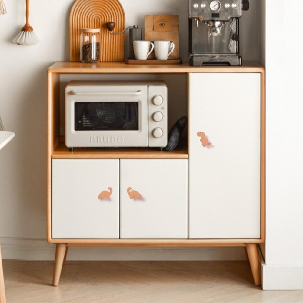 Милый крючок Животные Деревянные ручки для мебели Ручки для шкафов Ручки для ящиков Детская комната