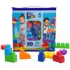 MATTEL MEGA BLOKS Mega Blocks for 1 Year Old and Up 80 Block Pack [Block Set] [1 Year Old and Up] [Present] DCH63