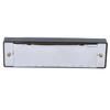 Harmonica 10 Hole 20 Tone G Key Playing Mouth Organ Wind Musical Instrument with Box ClothSilver