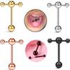 Human Puncture Men 'S Tongue Nails Female Tongue Milk Nail Earrings Jewelry