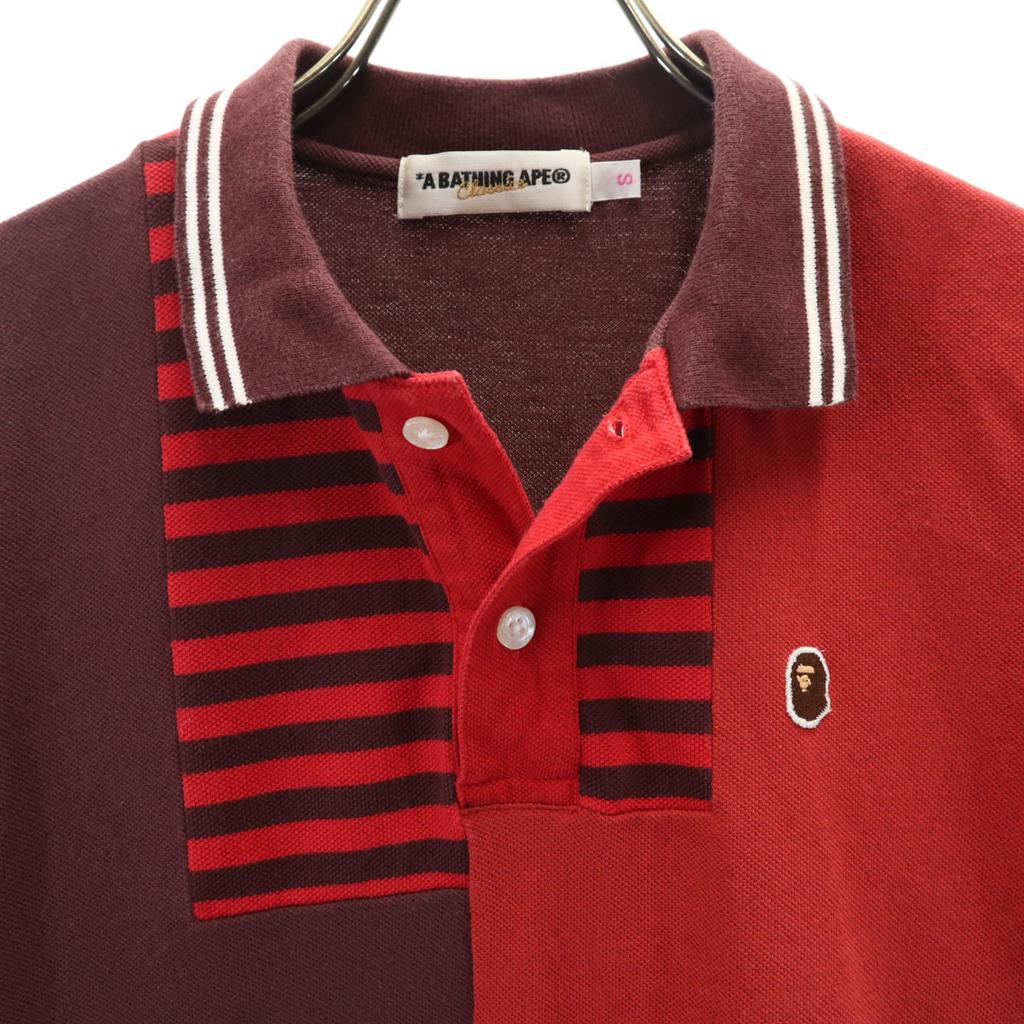 A Bathing Ape Сделано в Японии Футболка-поло с коротким рукавом S CLASSICS Пике Женская Б/У
