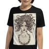 Medusa Horror Snake Monster Halloween Creepy Short-Sleeve Unisex T-Shirt