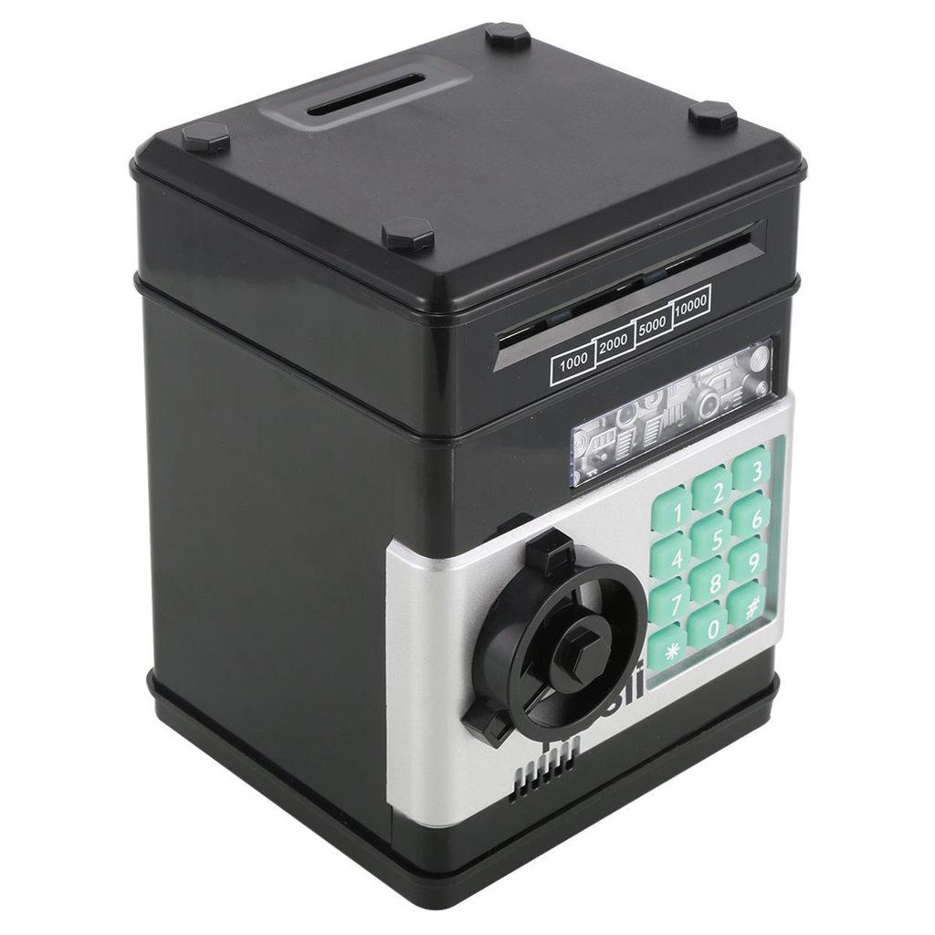 Датчик поедания денег, замок для денег, код сейфа для монет, копилка для экономии наличных денег