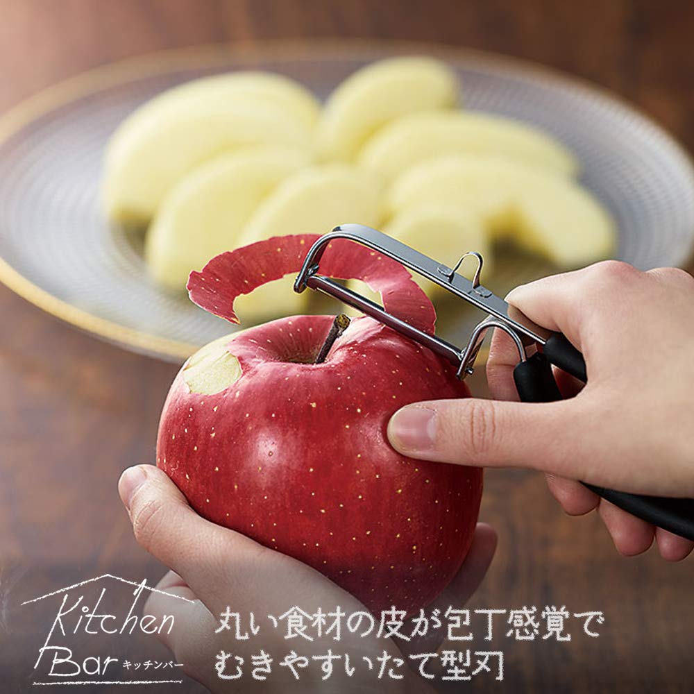 Shimomura Kogyo Профессиональная вертикальная цветная посудомоечная машина для очистки сока из корня лопуха, черная, с ручкой, безопасная, (KIB-609)