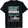 Aircraft Mechanic Shirt Proud Airplane Mechanic Gift Unisex T-Shirt
