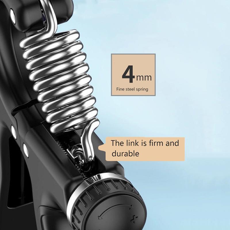 Регулируемый кистевой эспандер 5-60 кг Тренажер для кистевого хвата со счетчиком Тренажер для запястья, предплечья и кисти для наращивания мышц